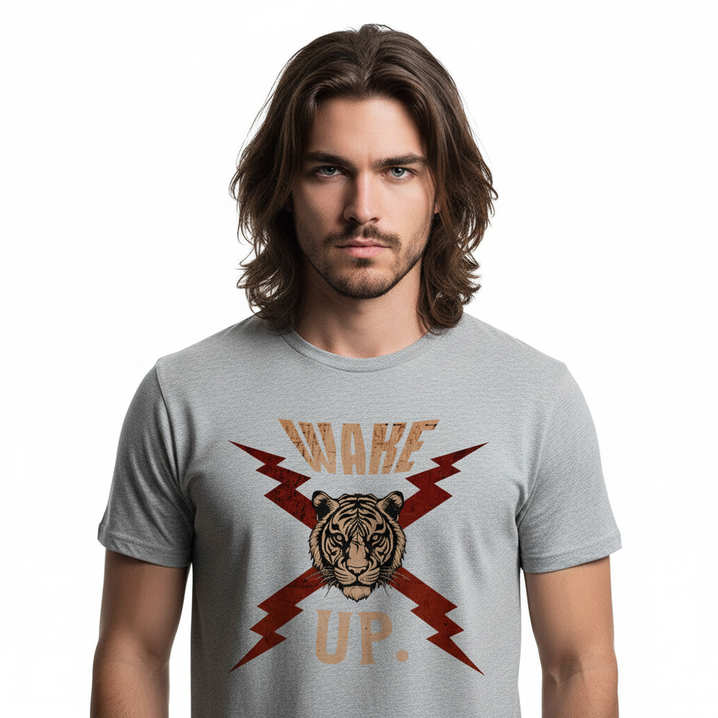 Premium Organic Shirt / WAKE UP.