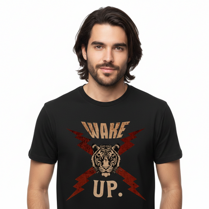 Premium Organic Shirt / WAKE UP.