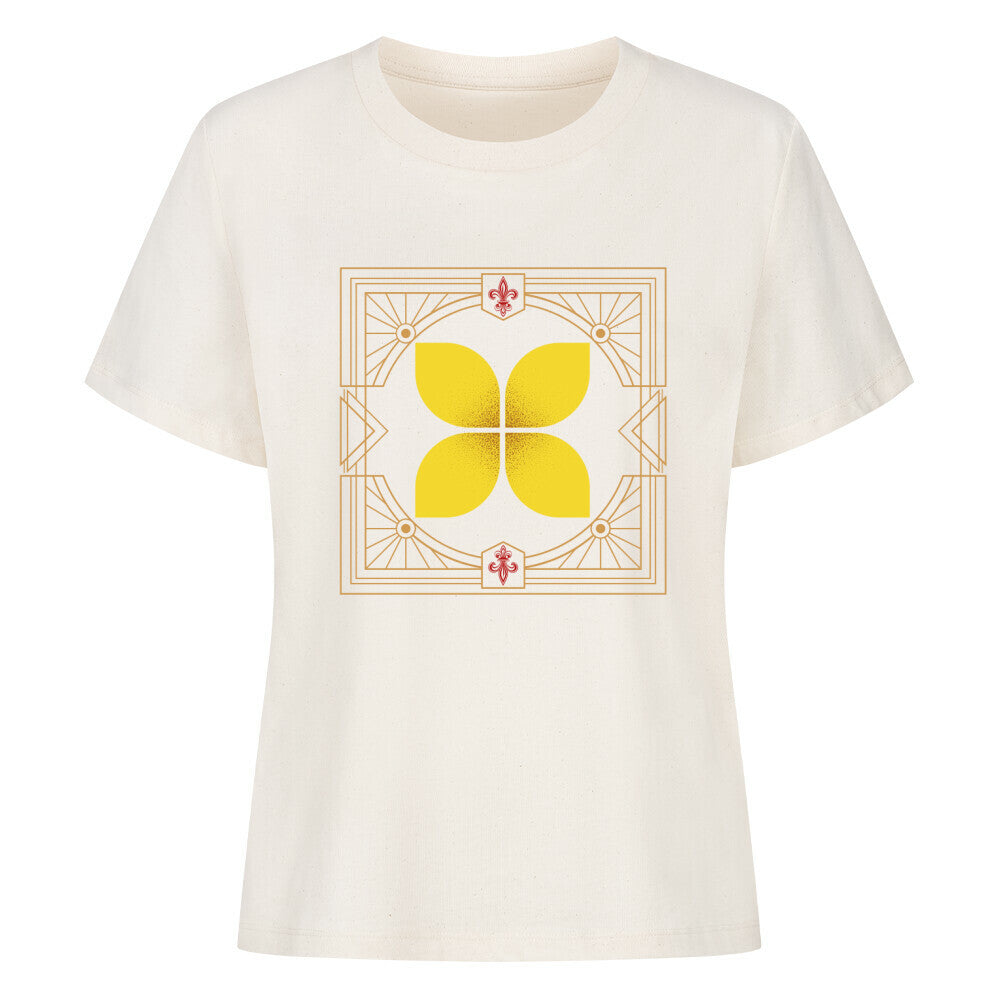 Premium Organic Shirt Women/ Eckige Eleganz-Naural-TORIPROS