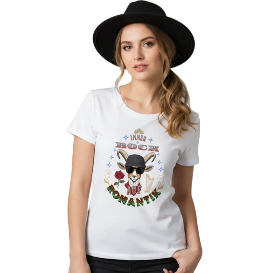 Premium Organic Shirt Women / IMMER BOCK auf ROMANTIK