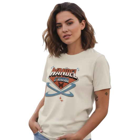 Premium Organic Shirt Women in Natural mit „WandelWunderbar“-TORIPROS