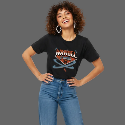 Premium Organic Shirt Women in Schwarz mit „WandelWunderbar“-TORIPROS