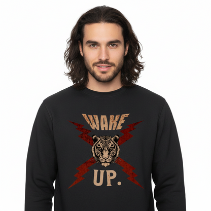 Premium Organic Sweatshirt / WAKE UP.