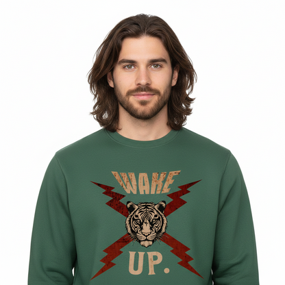 Premium Organic Sweatshirt / WAKE UP.