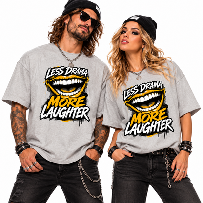 VACANCY Oversized Shirt / LAUGH MORE