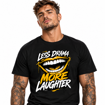 Premium Organic Shirt / LAUGH MORE