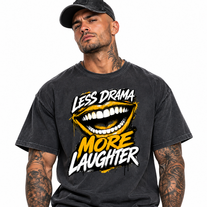 VACANCY Oversized Shirt / LAUGH MORE