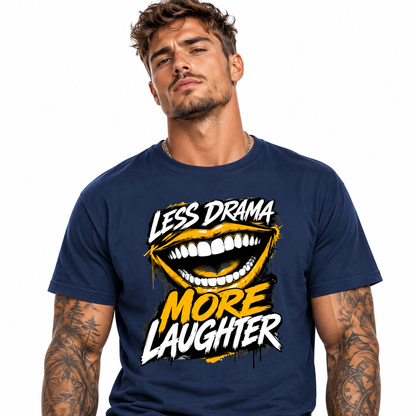 HigherBlanks Premium T-Shirt / LAUGH MORE