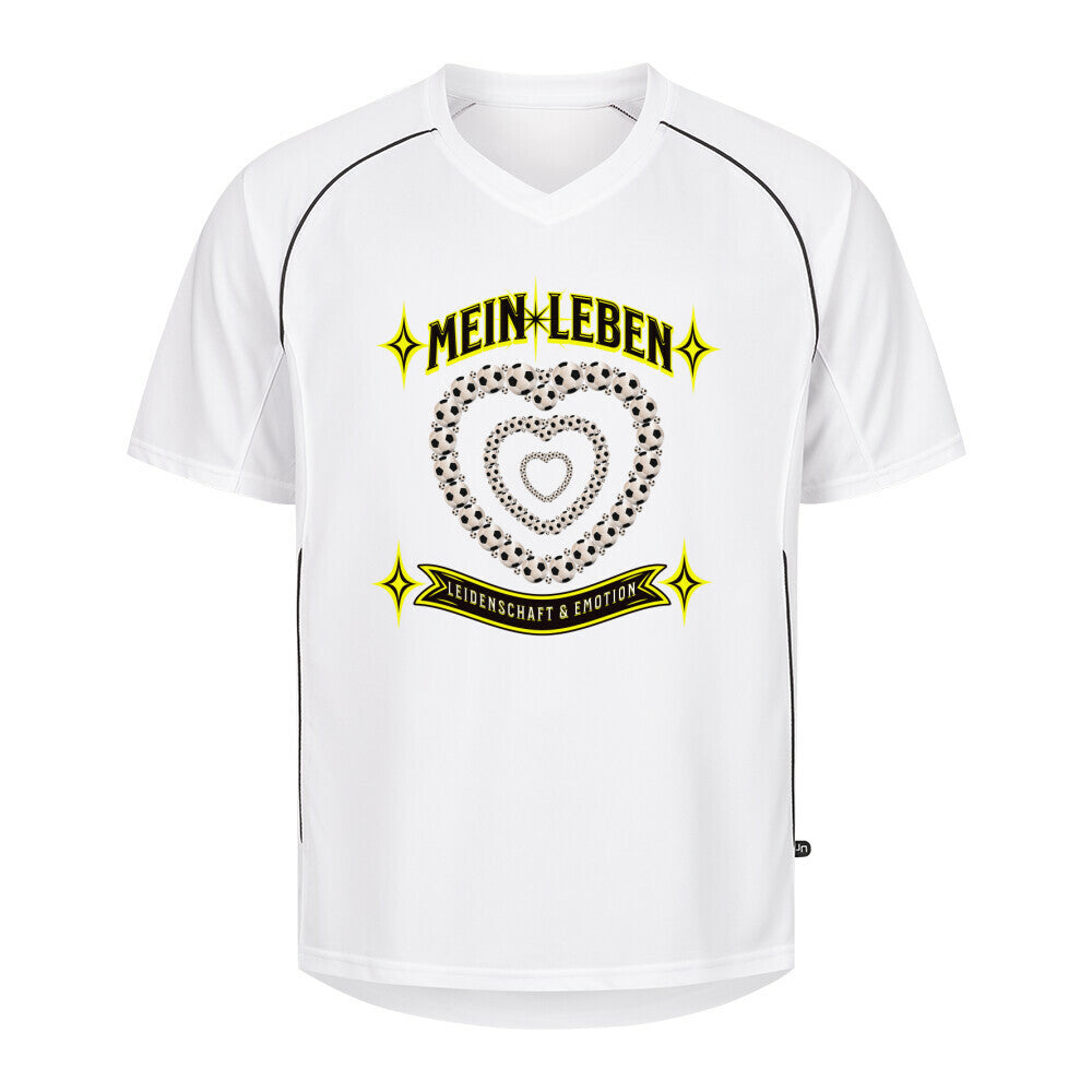  Team Trikot / Fußball mein Leben -weiss-TORIPROS