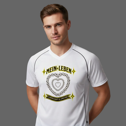  Team Trikot / Fußball mein Leben -weiss-TORIPROS