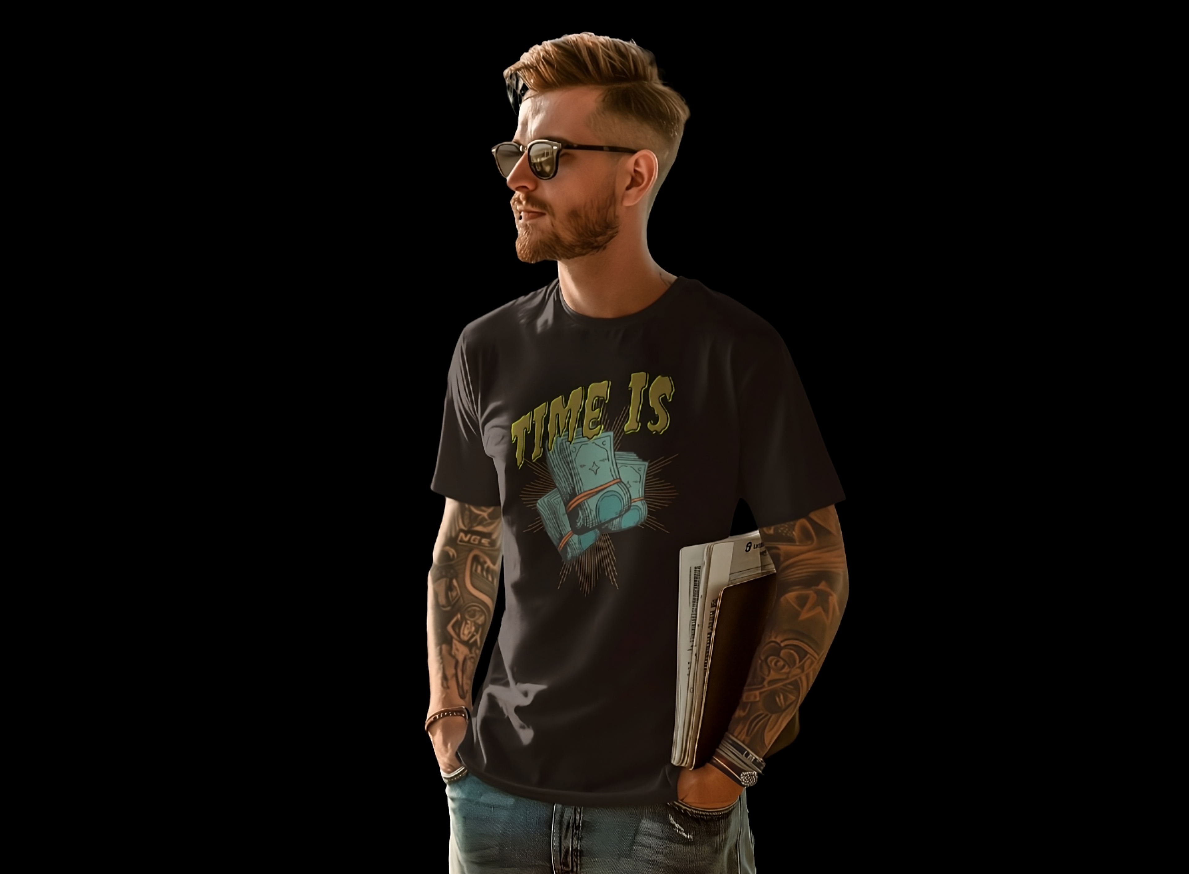 Entdecke die Collection -Time is MONEY- auf Shirts, Hoodies & Co. Wähle TORIPROS /Statement & Style für dich!