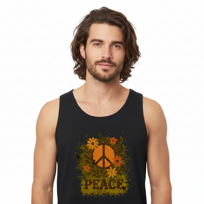 Classic Tanktop / Flowers PEACE