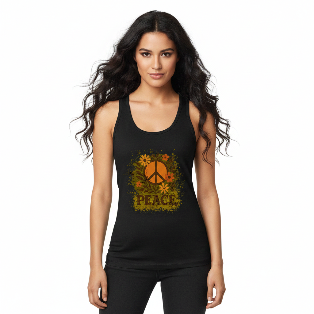 Classic Tanktop Women / Flowers PEACE