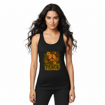 Classic Tanktop Women / Flowers PEACE
