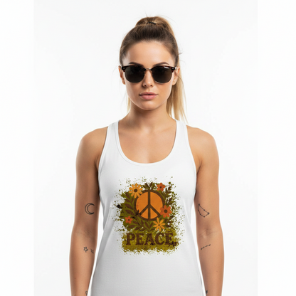 Classic Tanktop Women / Flowers PEACE