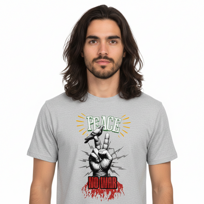 Premium Organic Shirt / PEACE no WAR