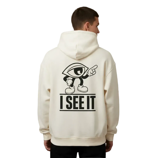 VACANCY Oversized Hoodie / I SEE IT-Natural Raw-TORIPROS