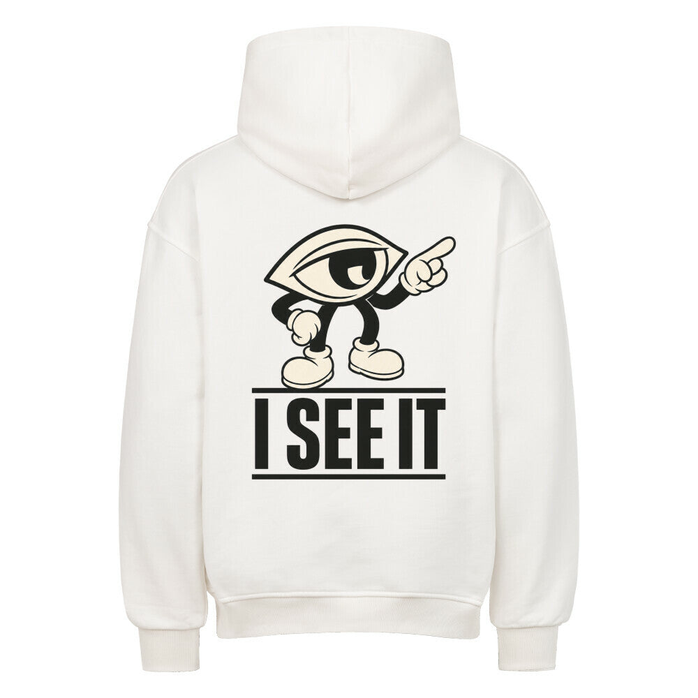 VACANCY Oversized Hoodie / I SEE IT-weiss-TORIPROS