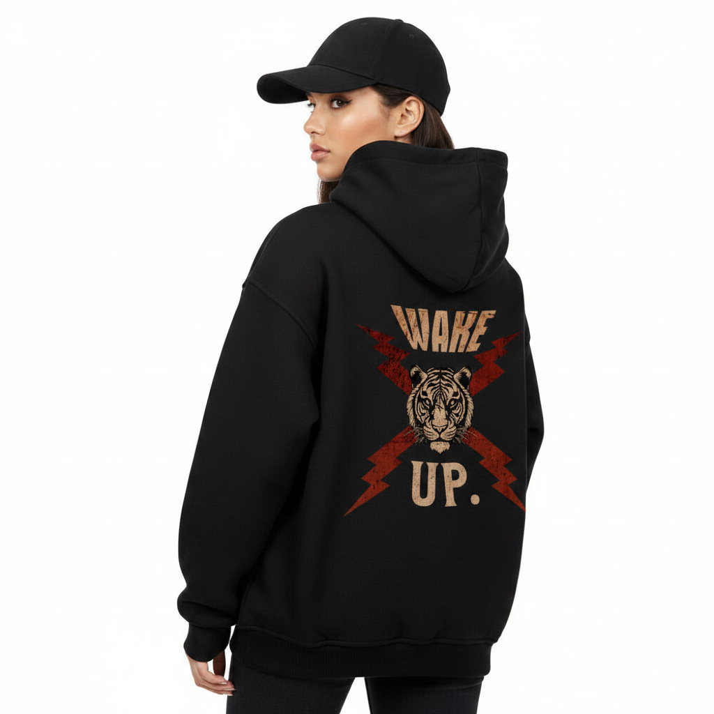 VACANCY Oversized Hoodie / WAKE UP.