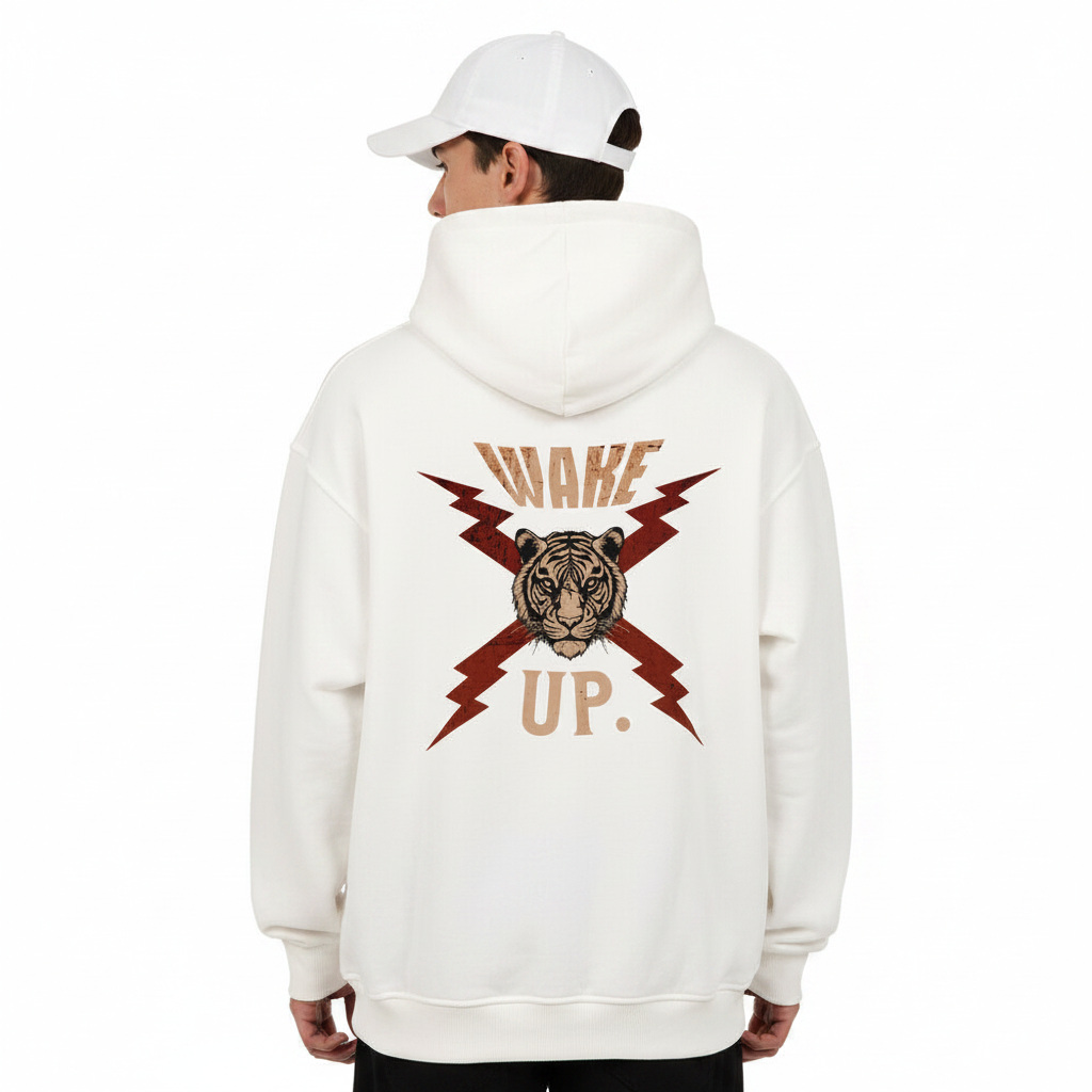 VACANCY Oversized Hoodie / WAKE UP.
