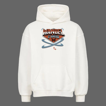 VACANCY Oversized Hoodie/ WandelWunderbar-weiß