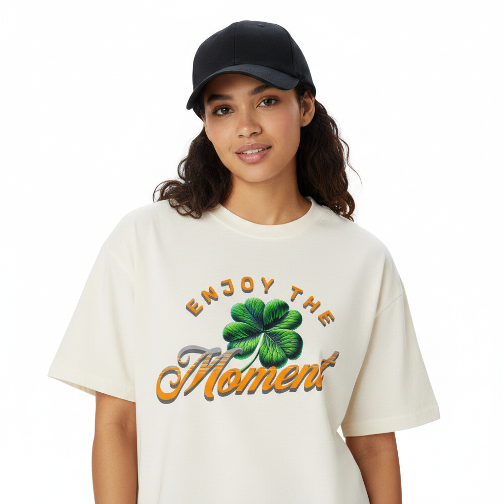VACANCY Oversized Shirt / ENJOY THE MOMENT