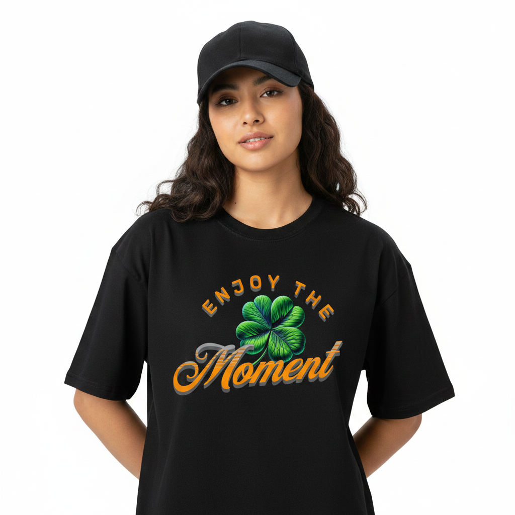 VACANCY Oversized Shirt / ENJOY THE MOMENT
