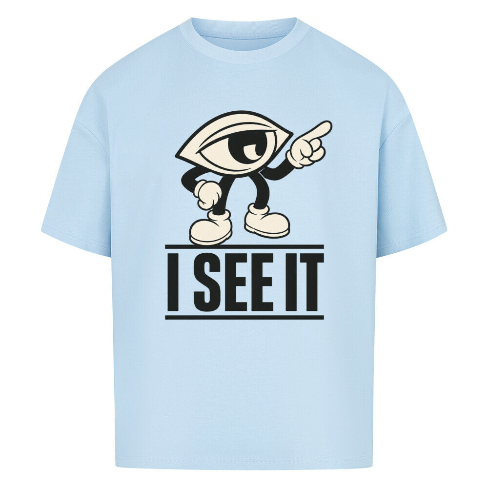 VACANCY Oversized Shirt / I SEE IT-TORIPROS- babyblau