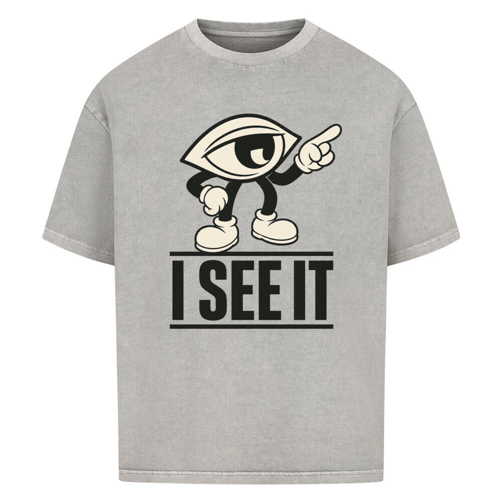 VACANCY Oversized Shirt / I SEE IT-TORIPROS-washed grey
