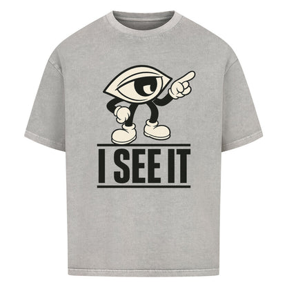 VACANCY Oversized Shirt / I SEE IT-TORIPROS-washed grey