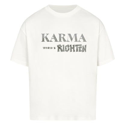 VACANCY Oversized Shirt / KARMA-Image for color: Image for color: weiß