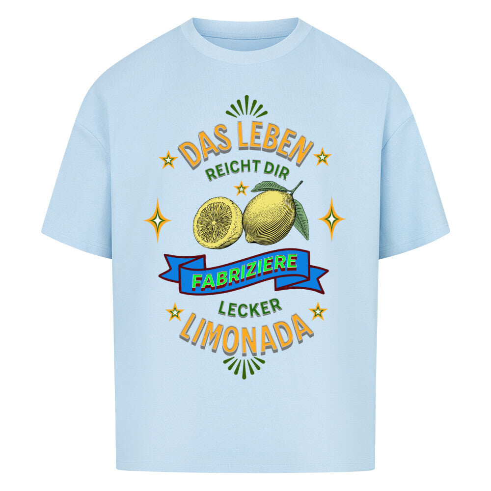  VACANCY Oversized Shirt / Mach Limonade - Blau