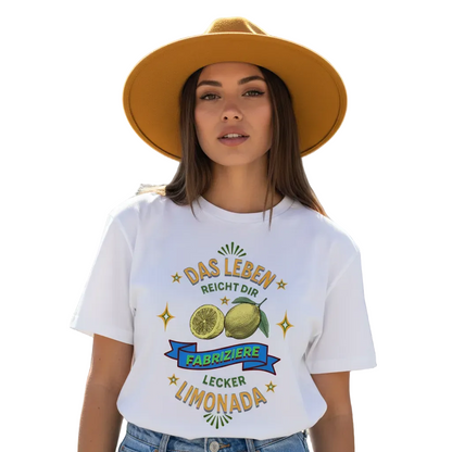  VACANCY Oversized Shirt / Mach Limonade - Weiß