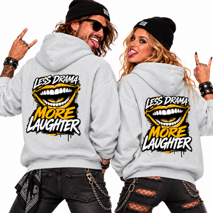 VACANCY Oversized Zipper Hoodie / LAUGH MORE