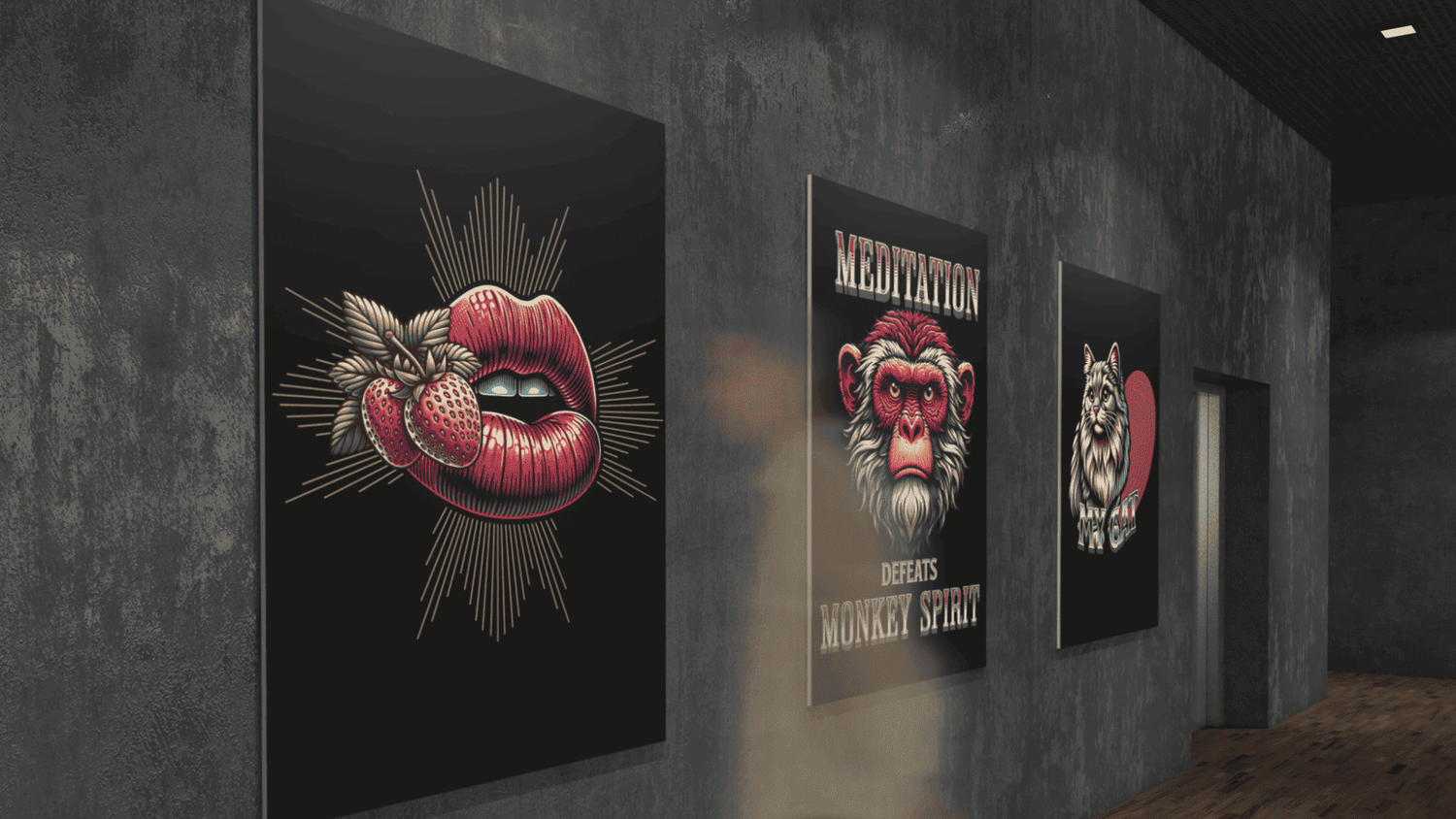 TORIPROS Poster Kollektion - stilvolle Designs als Wanddekoration