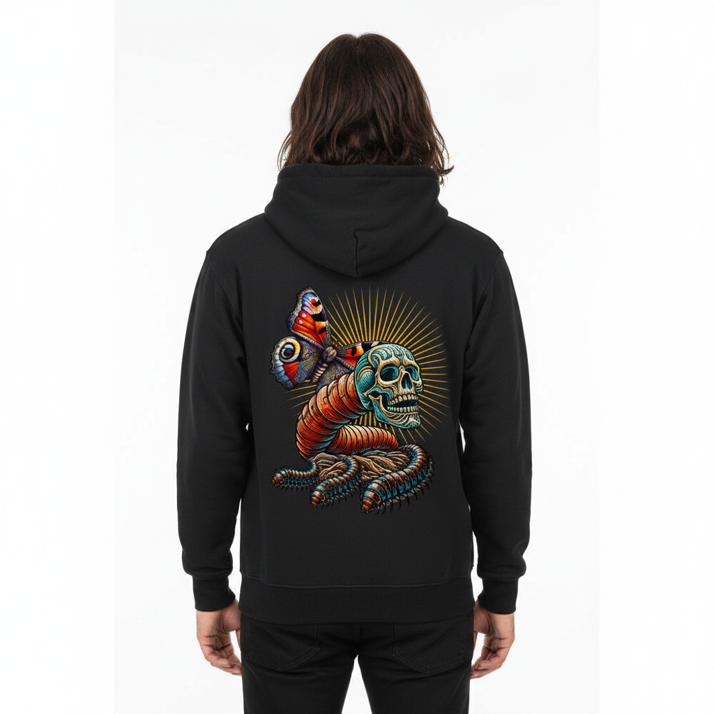 Premium Hoodie / Wandel  ONE-schwarz