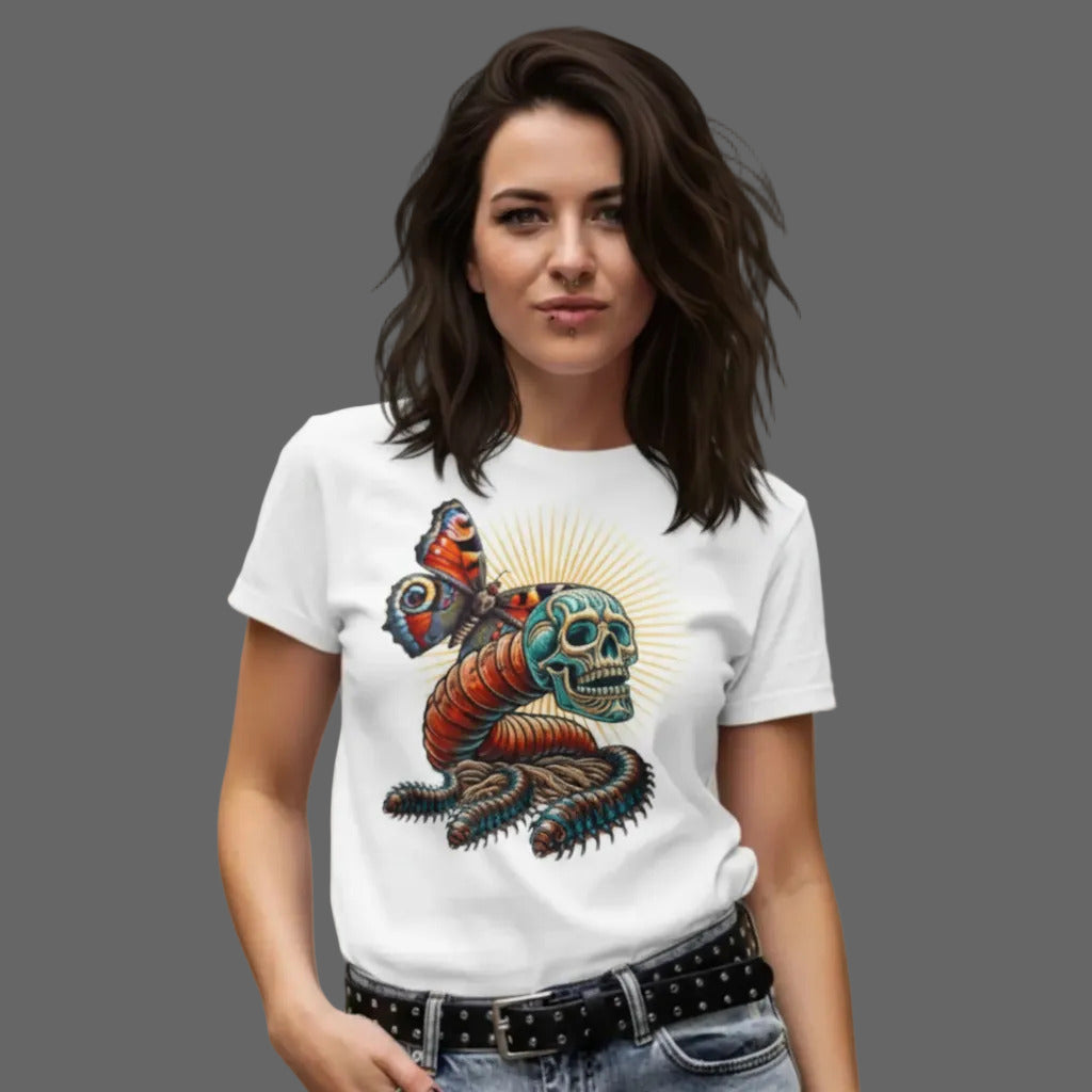 Toripros Wandel Kollektion – Wandel ONE Premium T-Shirt in Weiß, modernes Streetwear-Design mit starkem Statement